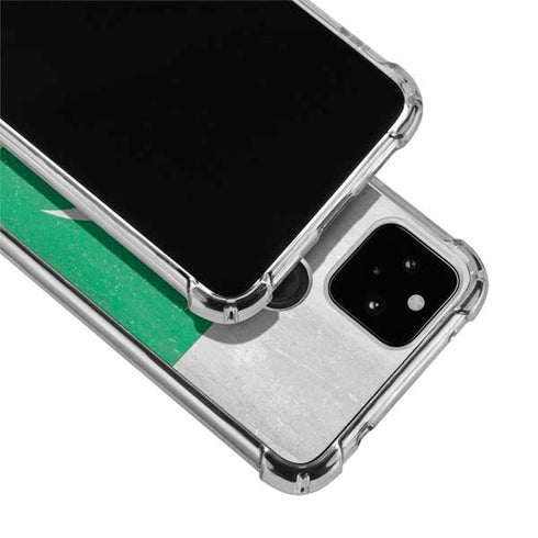Pakistan Flag Distressed Google Pixel 4a 5G Clear Case